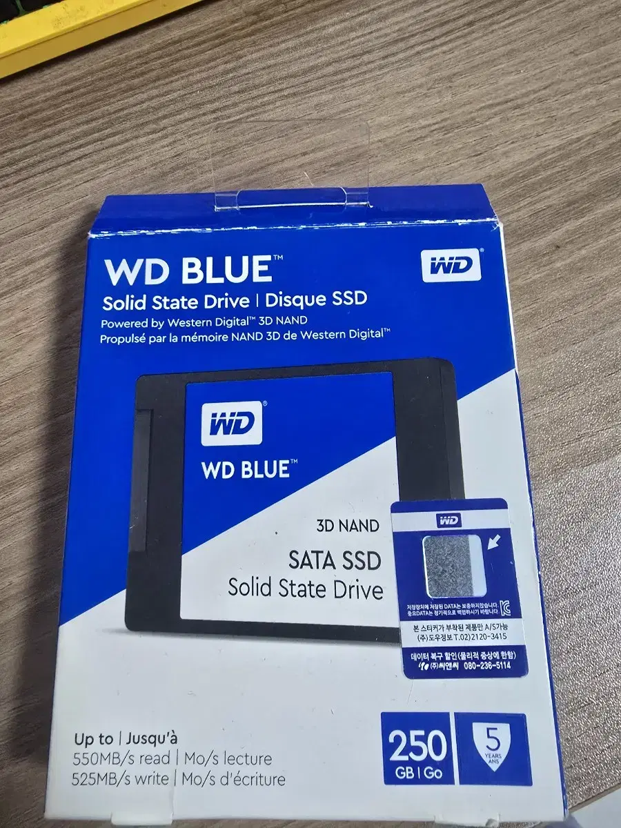 WD BLUE 250GB SSD